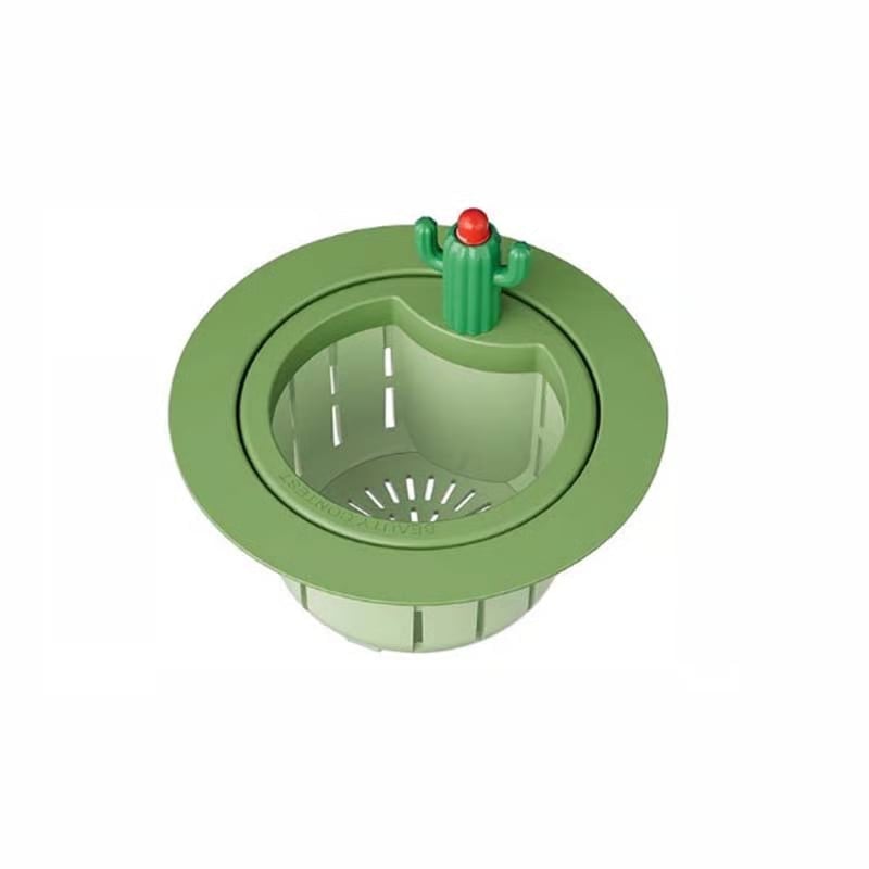 CleanCatch – Drain Strainer Basket – Green-L