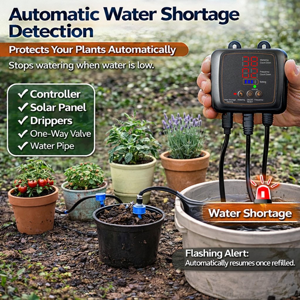 12-Plant Solar Drip Irrigation Kit – image 8