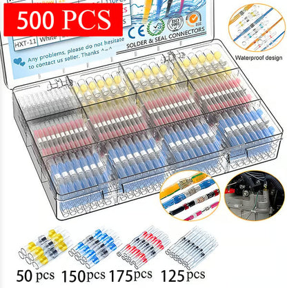 MarineLink – Heat Shrink Wire Connectors – 500 Pcs