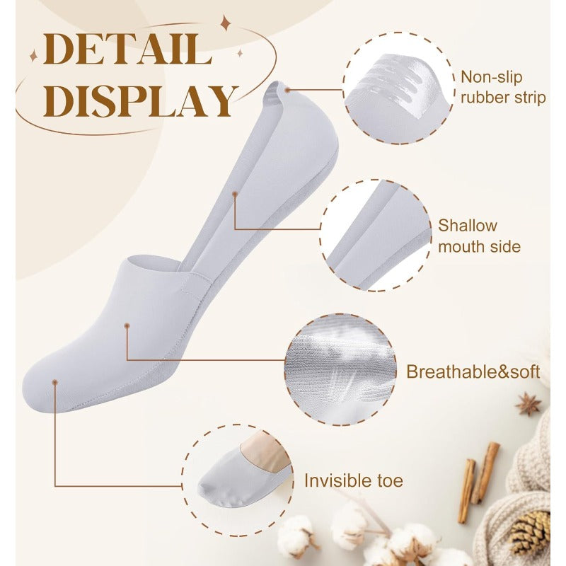 CloudStep - Breathable Cotton No-Show Socks – image 4