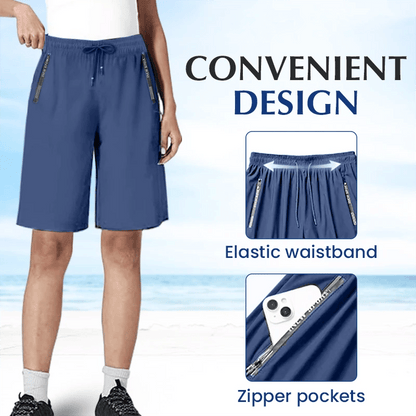 CoolStride – Breathable Ice Silk Stretch Shorts – image 10