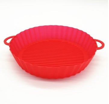 CleanCrisp – Reusable Cooking Tray Inserts – Red / Thin