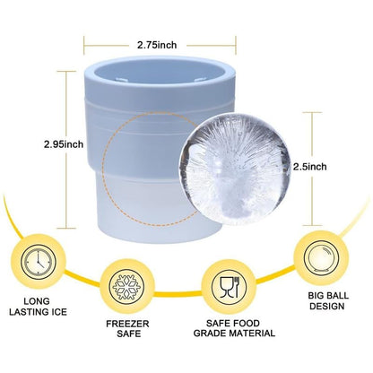 CrystalChill – Round Ice Ball Molds – image 5