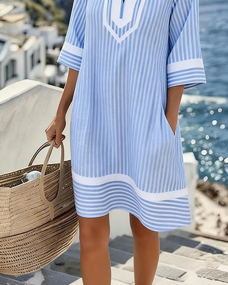 UrbanStripe - Pocket Dress For Everyday Summer Shift – image 3