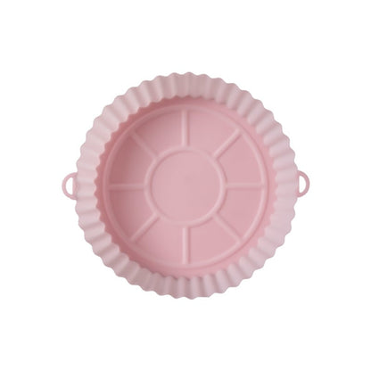 CleanCrisp – Reusable Cooking Tray Inserts – Pink / Tray