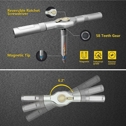 Tactix - Multi-Function Ratcheting Screwdriver for Home & Work – image 7