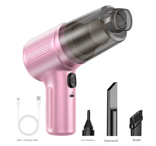 PulseVac – High-Speed Cleaning Device – PINK / OLD