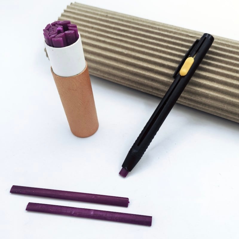 ThreadMark – Heat-Sensitive Fabric Marker – Red / Whole Set (1 Pen + 20 Premium Refills)
