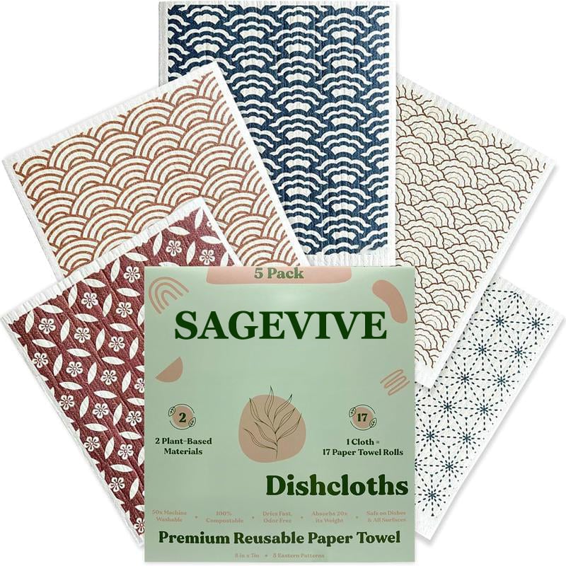 SparkleWipe – Multi-Purpose Kitchen Cleaning Cloths – Eastern
