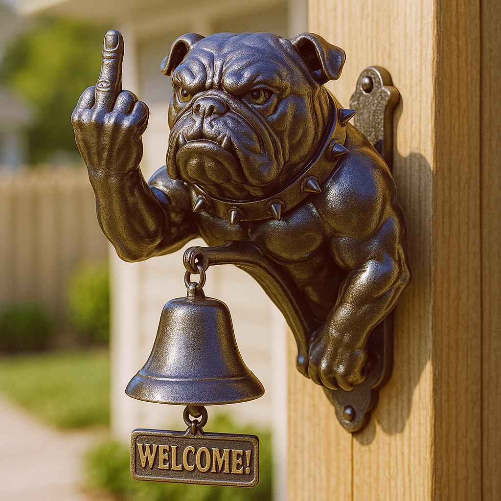 MightyBully - Funny Entrance Bell Decor – BUY 1 / 8*9*12 Inches
