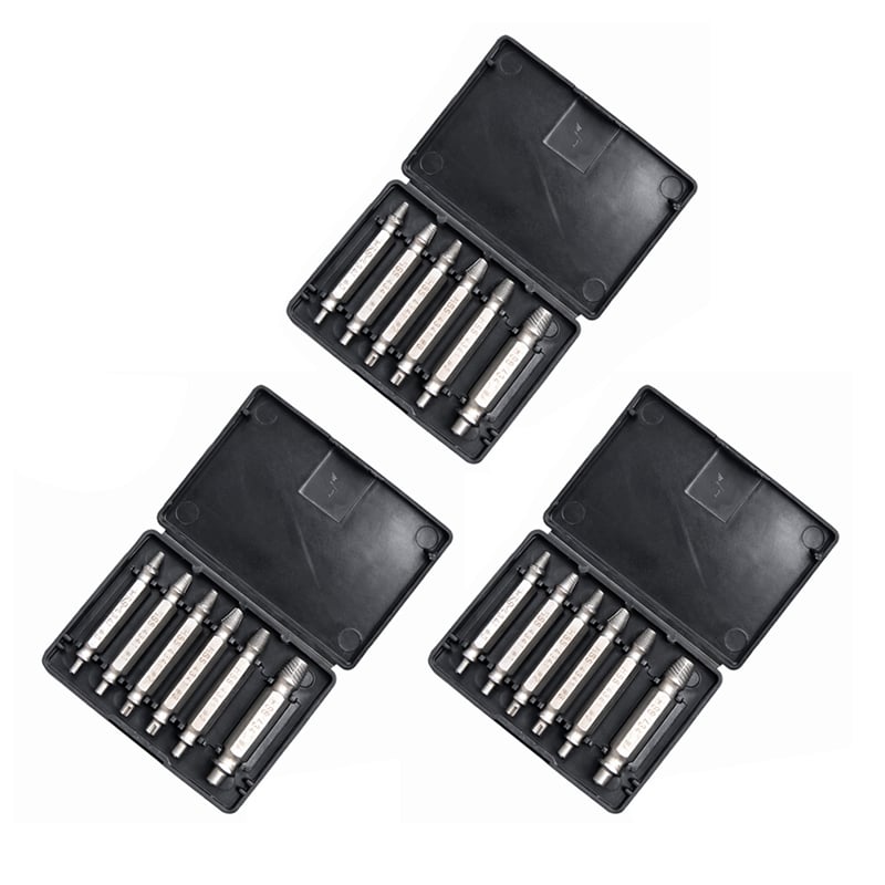 MaxGrip – Screw Removal Extractor Set – True colors 6pcs - 3 SETS