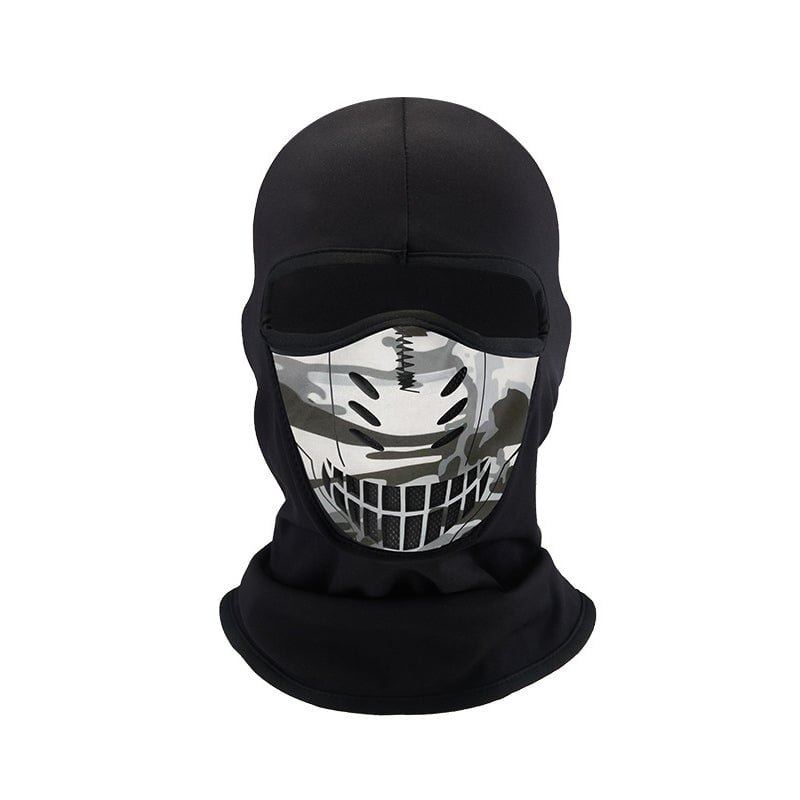 RideGuard – Motorcycle Riding Mask – Smiling Face(Camouflage Color)