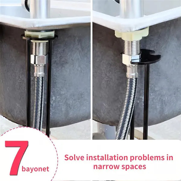 PlumbFlex - Compact Multi-Function Repair Wrench