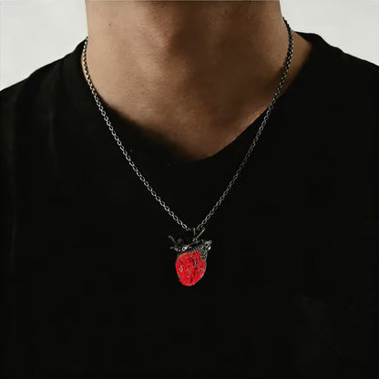 OceanEmber - Pulse Pendant – ️ Ember’s Pulse | Red Crystal