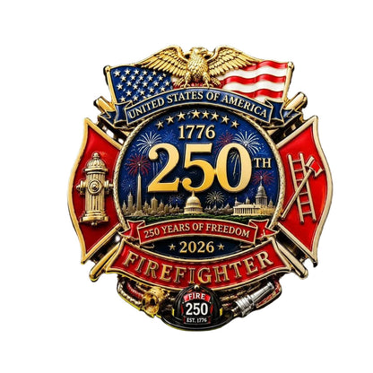 ValorShield – 250 Years Fire Service Badge – image 4