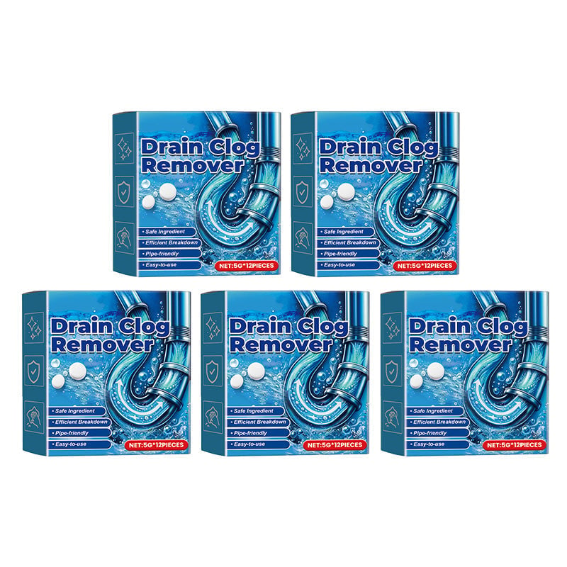 DrainFish – Quick-Dissolving Clog Remover – 5 PCS