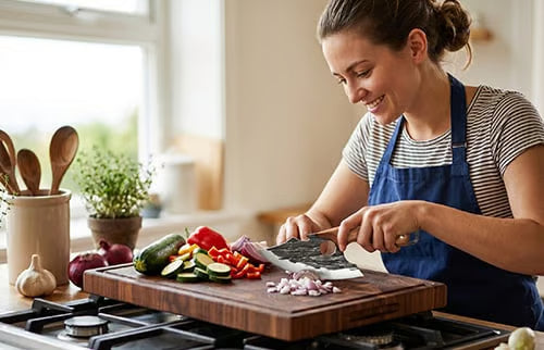 ChefForge – Professional Cleaver & Chef Knife Set – image 8