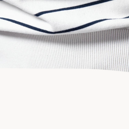 Atlantic Stripe Cotton Sweater – image 10