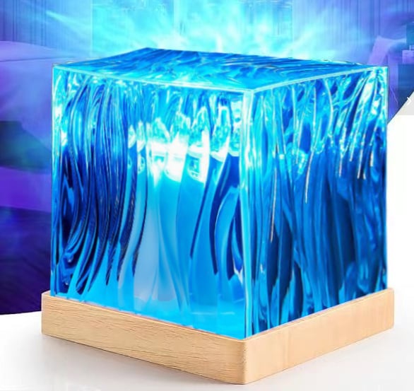 AuroraGlow – Borealis Night Light Projector – Northern Lights / Plug-in model