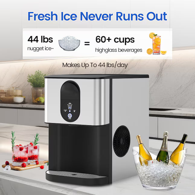 Nugget Ice Maker 44 lbs/Day Self-Dispensing Ice – image 11