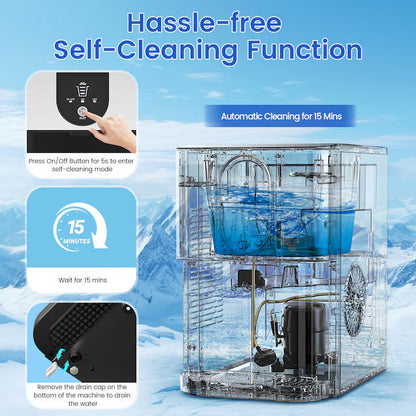 Nugget Ice Maker 44 lbs/Day Self-Dispensing Ice – image 13