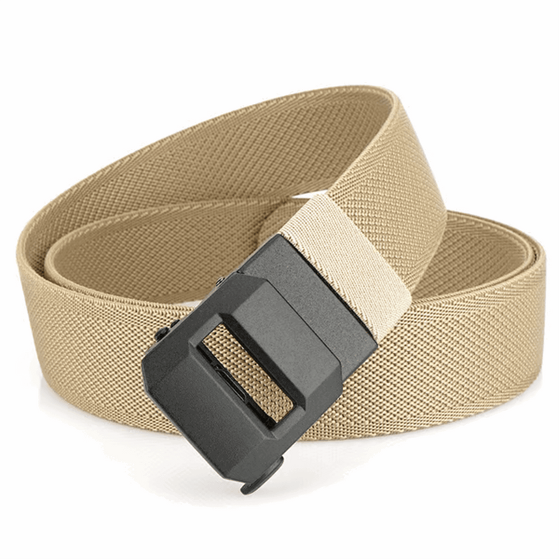 LockFit – Premium Tactical Precision Ratchet Belt – Wolf brown / Default(120cm)