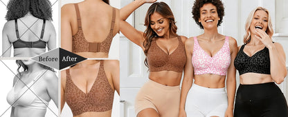 BoldContour - Wire-Free Leopard Bra – image 18