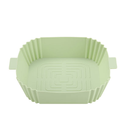 CleanCrisp – Reusable Cooking Tray Inserts – Green / Square