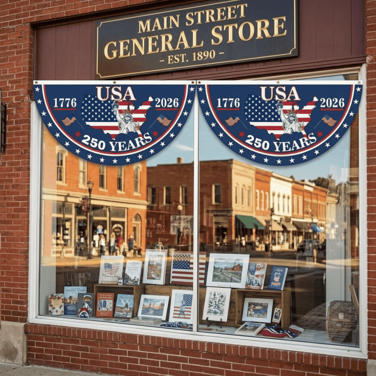 250th Anniversary USA Fan Flag – image 5