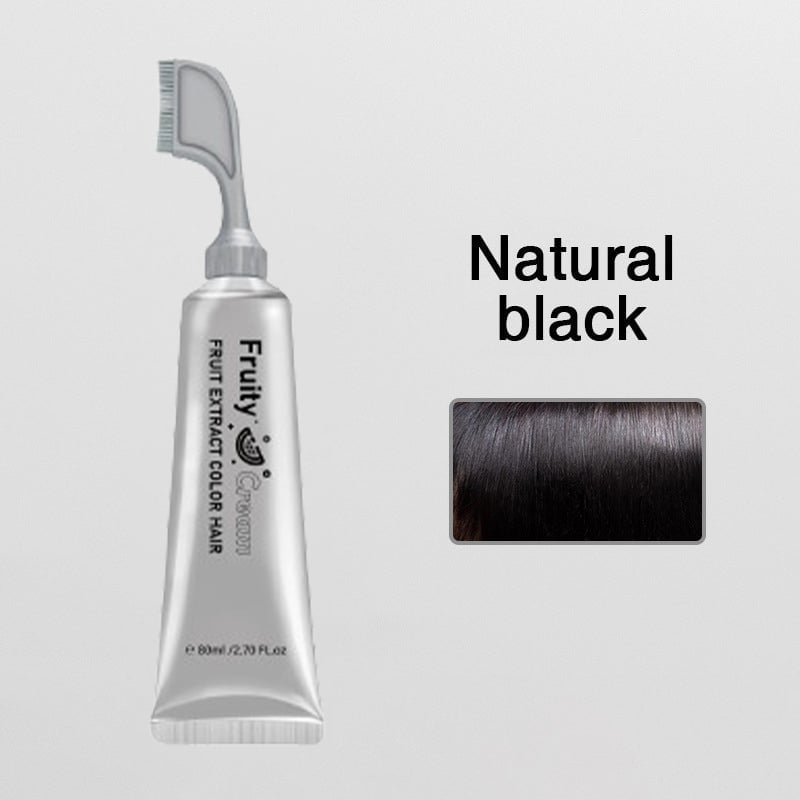 HerbaColor – Plant Extract Hair Dye Essence – Natural Black / Buy 1