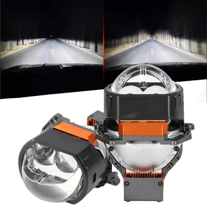NightGlare Pro – Precision LED Projector Headlight – Yellow / Buy 1 pc
