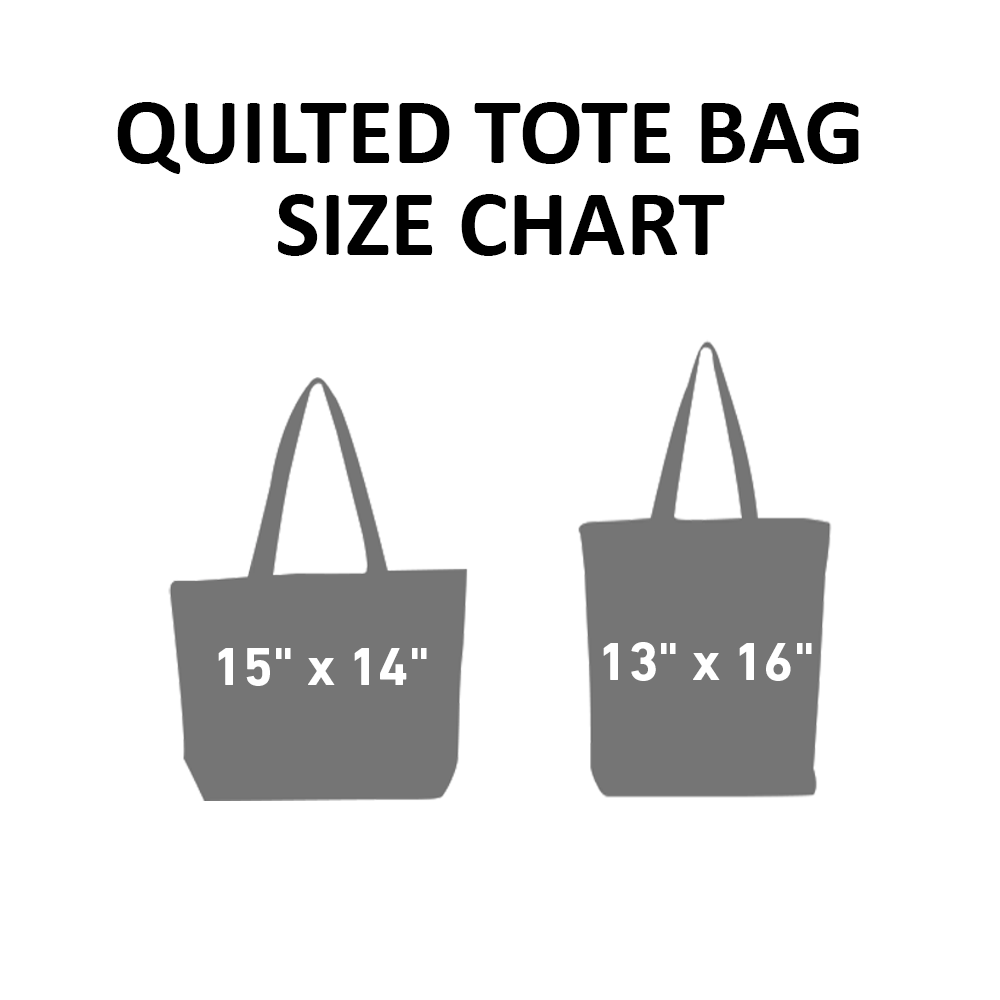 WaveTote – Quilted Pattern Cotton Blend Tote Bag – image 3