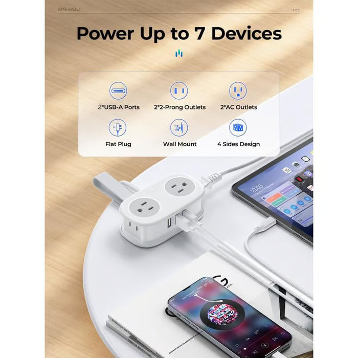 VoltPack – Compact 4-Outlet Power Strip for Travel – image 10