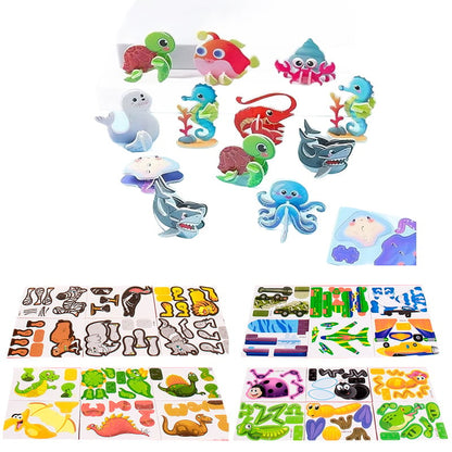 BugBuild – 3D Creative Insect Paper Jigsaw Puzzle – All Styles(125 pcs)