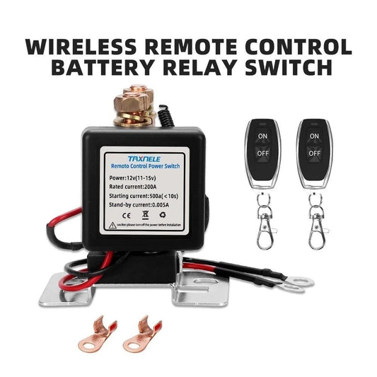 AuraLink – Wireless Remote Control Battery Relay Switch – 12V