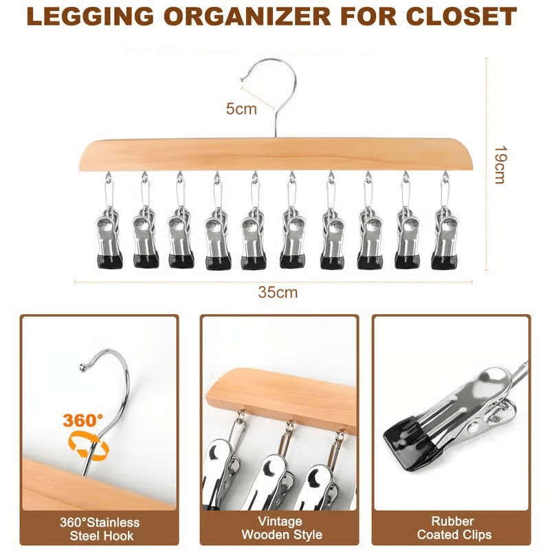 ClipNest – 10-Clip Space Saving Closet Organizer – image 8