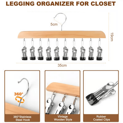 ClipNest – 10-Clip Space Saving Closet Organizer – image 8