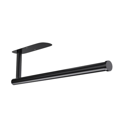 PureSteel – Elegant Wall Roll Holder – Black / Buy 1