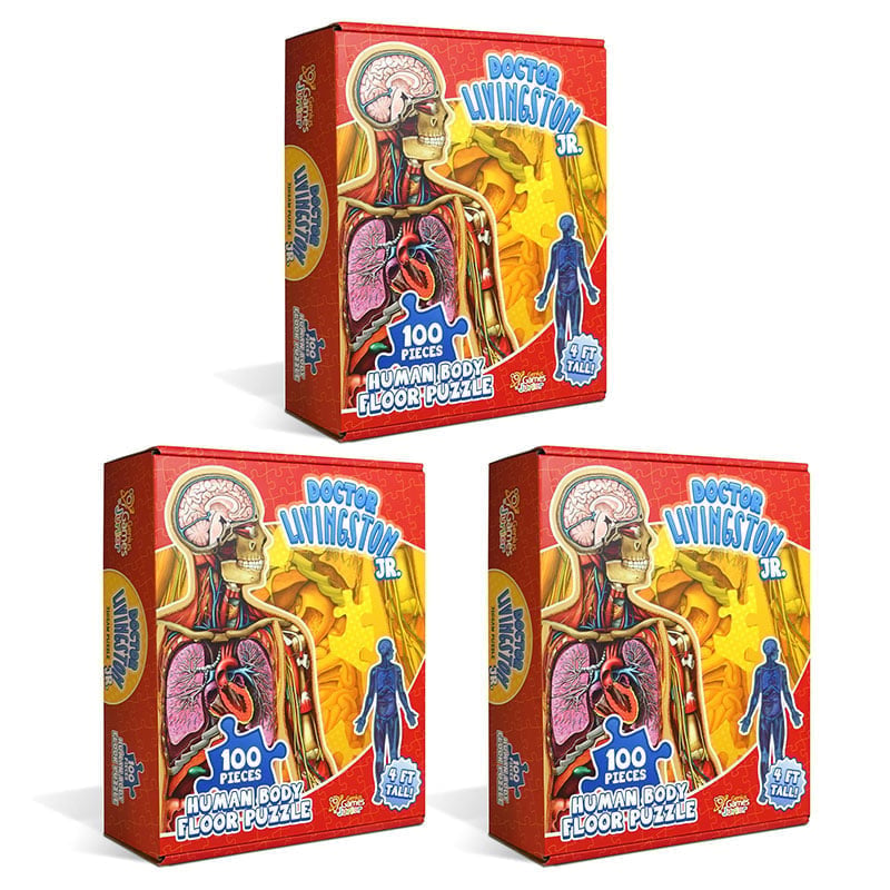 Organix – Interactive Anatomy Learning Puzzle – 3 sets