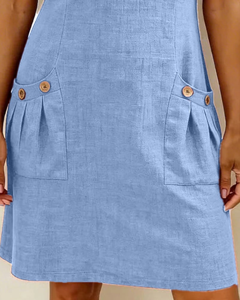 UrbanBreeze Zip – Everyday Cotton-Line Dress – image 21