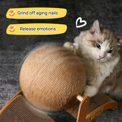ClawSphere – Cat Scratching Ball Stand Toy – image 6
