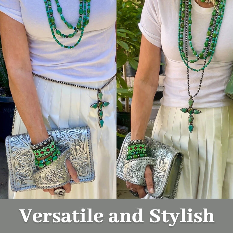 LuxeBlossom – Silver Flower Dance Western Style Clutch – image 6