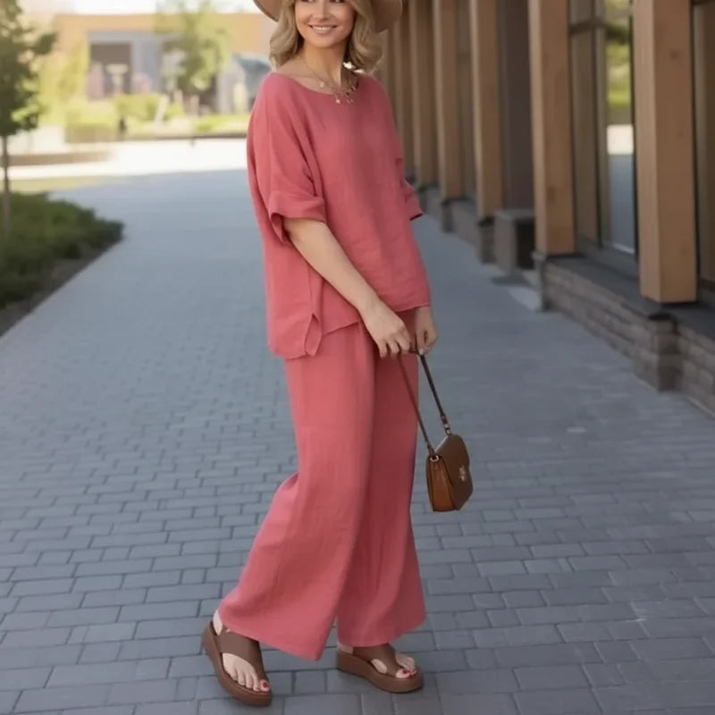 Aruna™ – Lightness Meets Timeless Elegance – Coral / XS