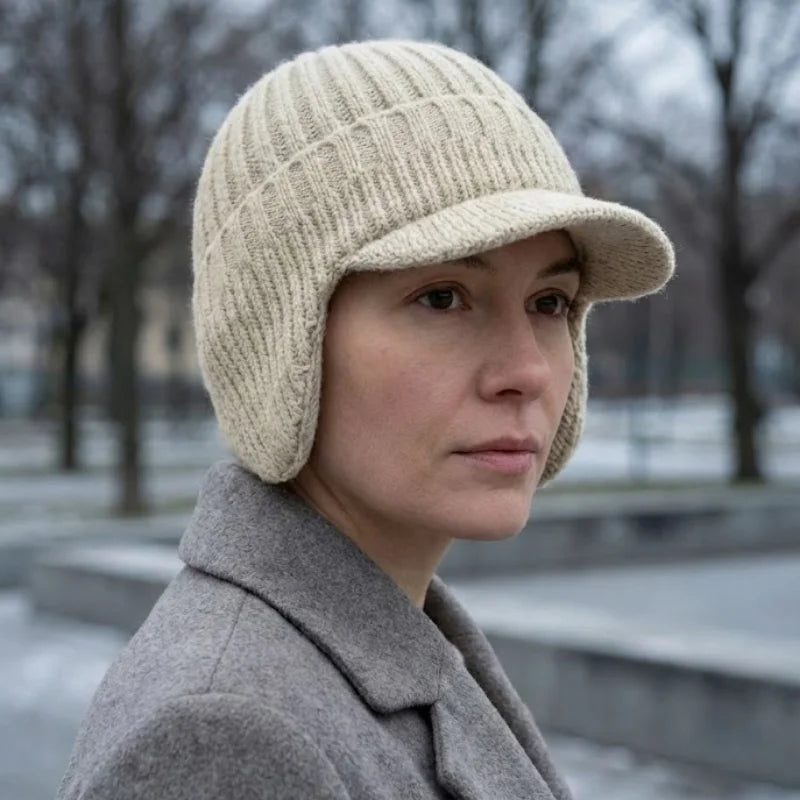 FjordWarm™ • Thermal winter beanie with ear protection – image 2