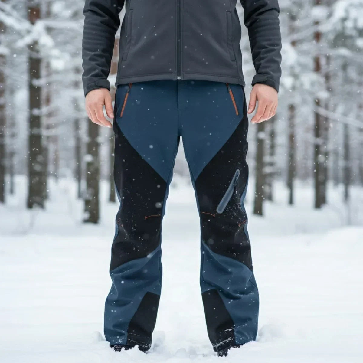 Nordex™ • Waterproof Thermal Work Pants – Navy Blue / S