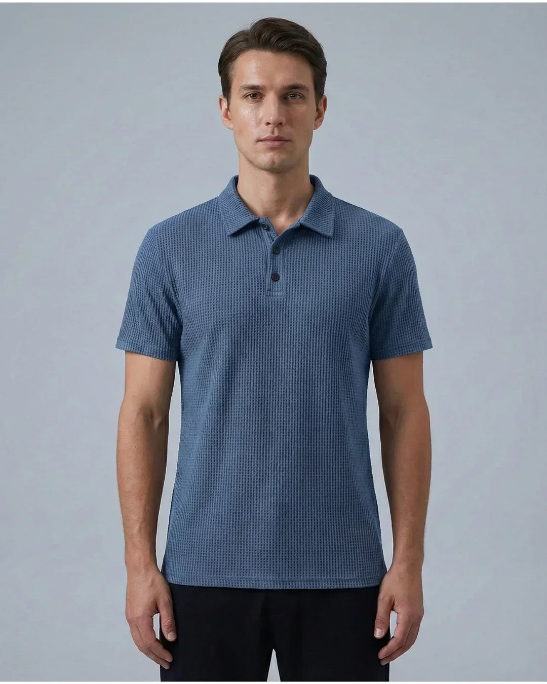 Capri™ – Premium stretch polo shirt for everyday comfort – Blue / S