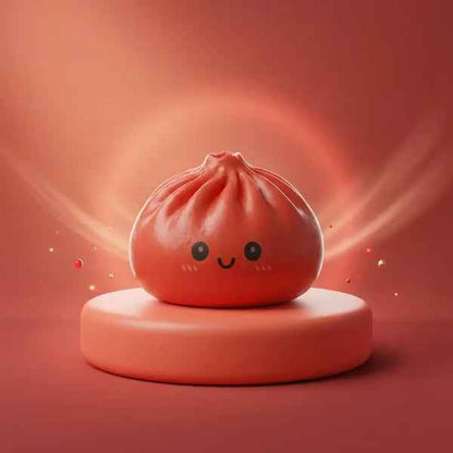 SoftCore – Glitter Sensory Squishy Toy – Red