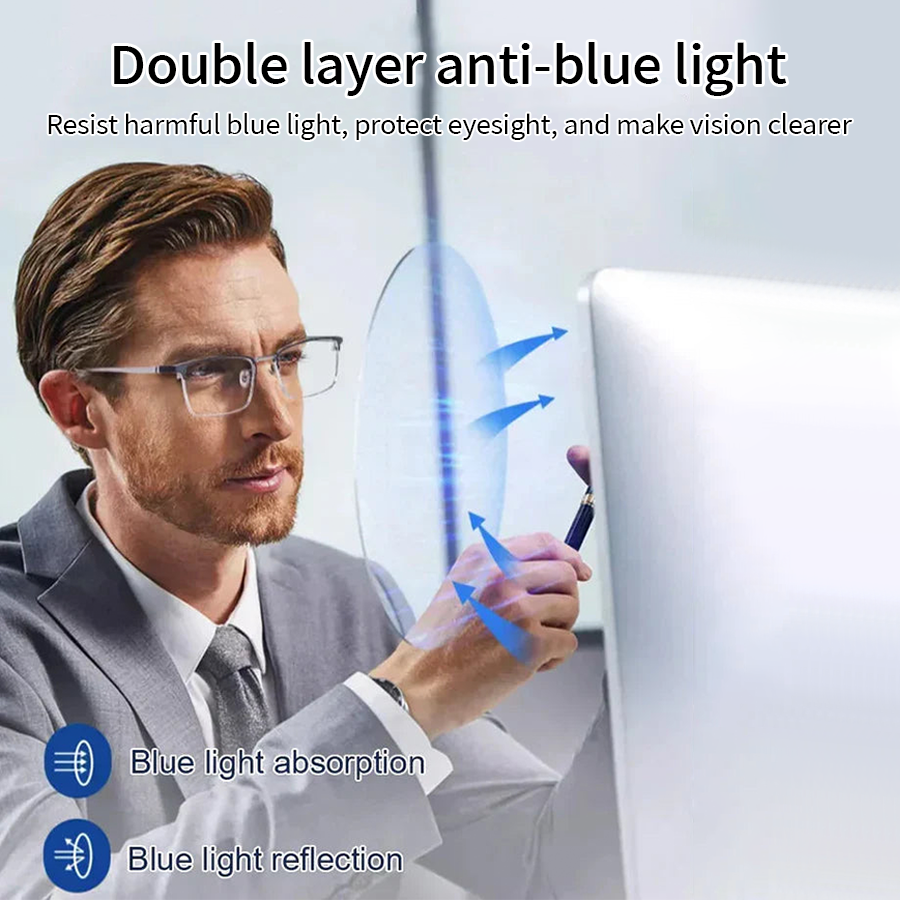 Ultra Light Anti Blue Presbyopic Glasses – image 3