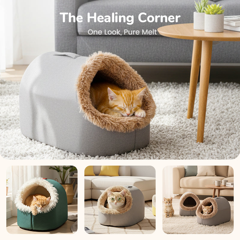 CozyPaws – Warm Retreat Pet Bed – image 6