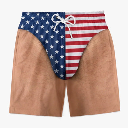 FreedomChill – Personalized Patriotic Swim Trunks – image 3